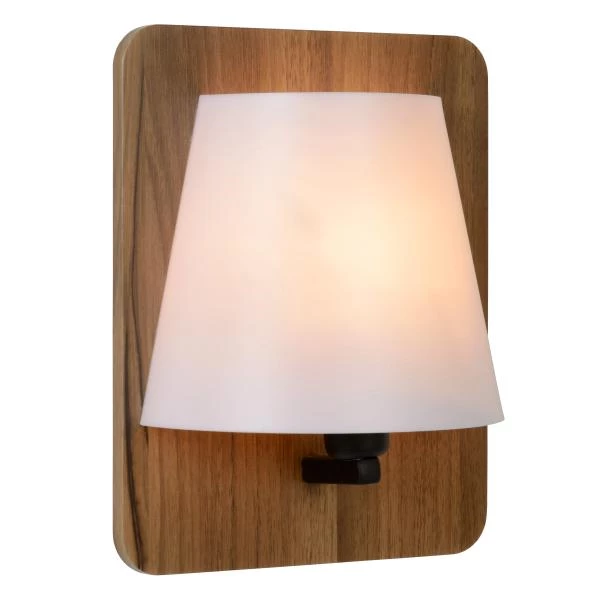 Lucide IDAHO - Wall light - 1xE14 - Brown - detail 1